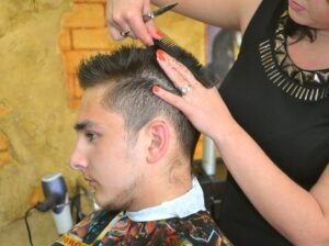 Salon 5 places tissu | peu servi